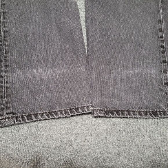 Vtg Levis 501 Jeans 33x30 Black Distressed Dominican Republic Button Front - Picture 2 of 15